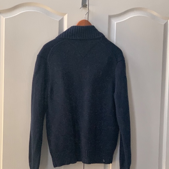 Men’s Tommy Hilfiger 100% Lambswool Cardigan Sz. M - Picture 6 of 11